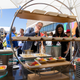 The buffet line at TEDMonterey